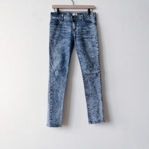 Acid Wash Skinny Jeans